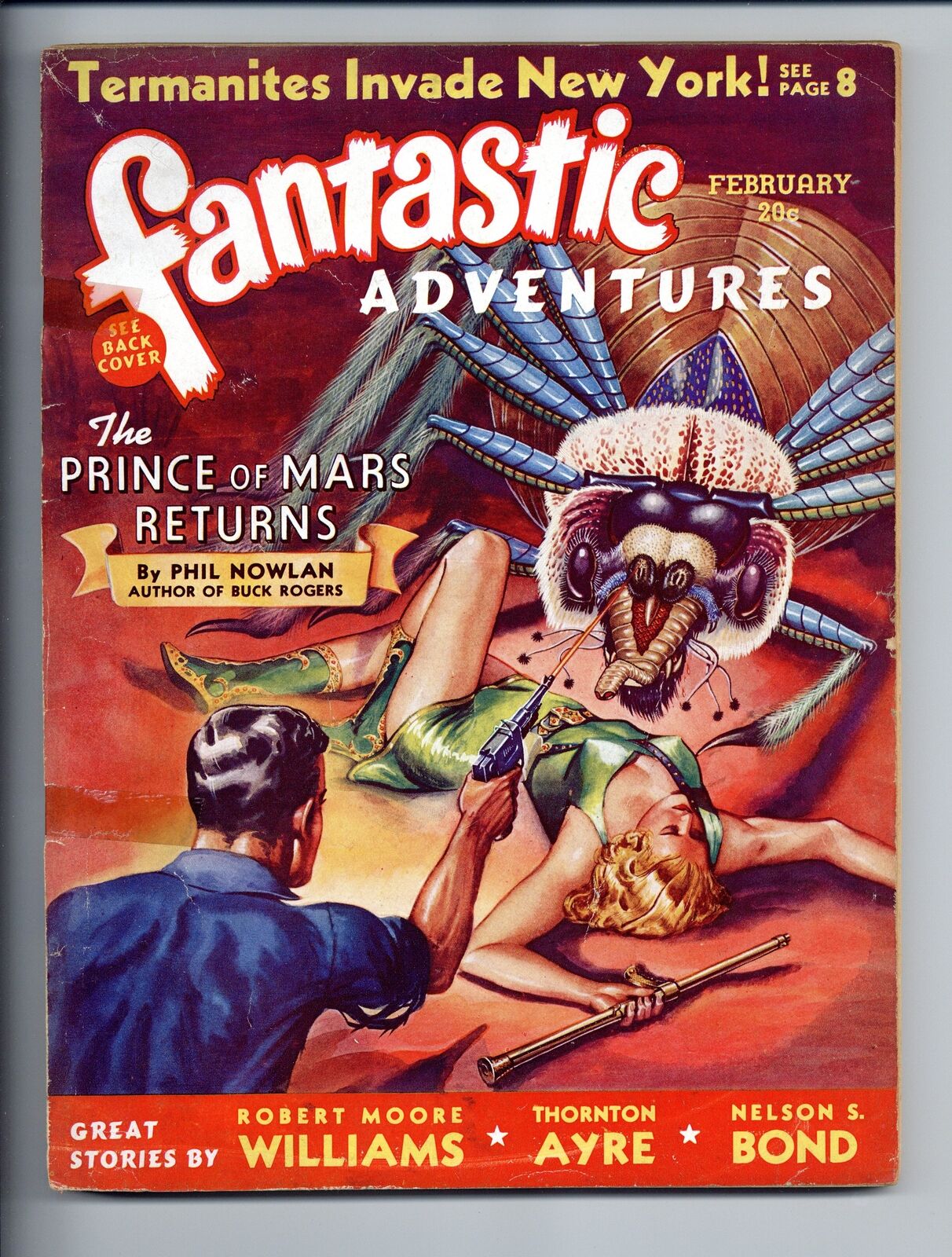Fantastic Adventures Pulp / Magazine Feb 1940 Vol. 2 #2 FR