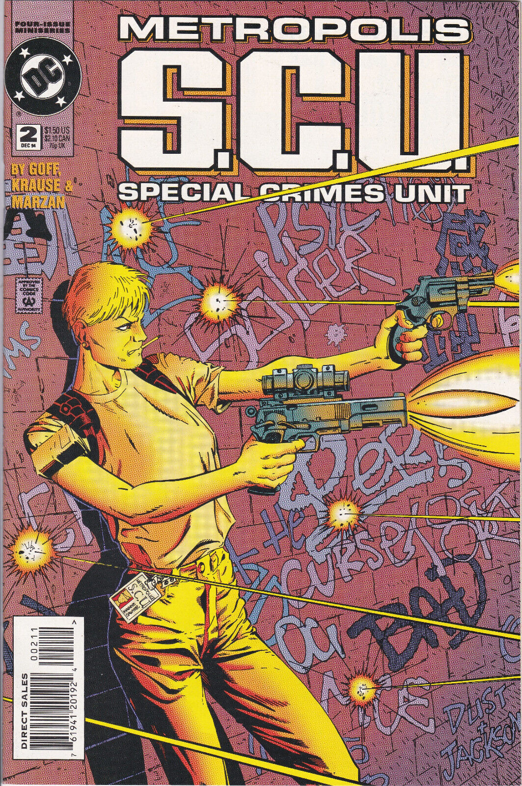 Metropolis S.C.U. #2, Mini (1994-1995) DC Comics, High Grade