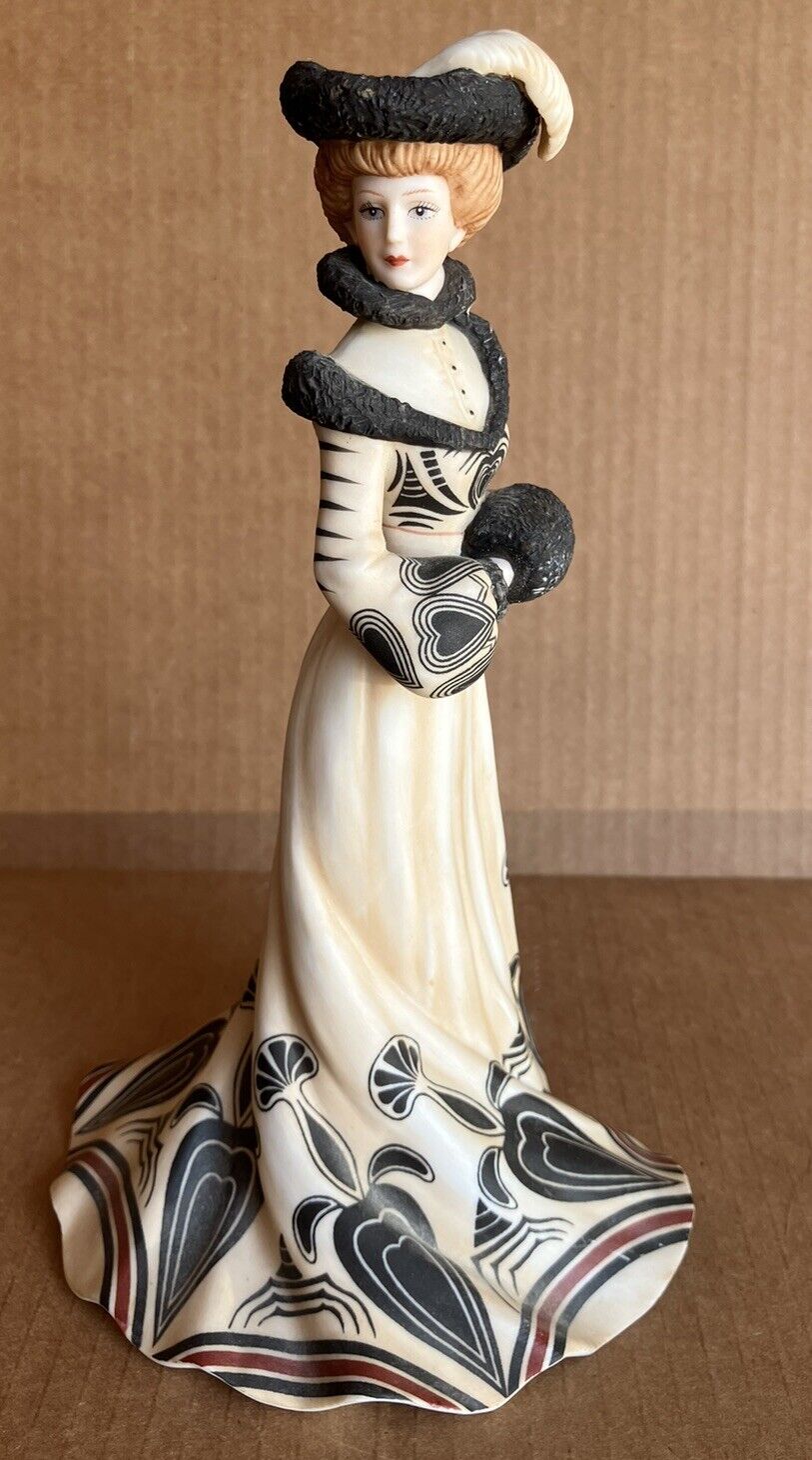 Vintage Lennox Porcelain Sculpture. Tea At The Ritz. 1984