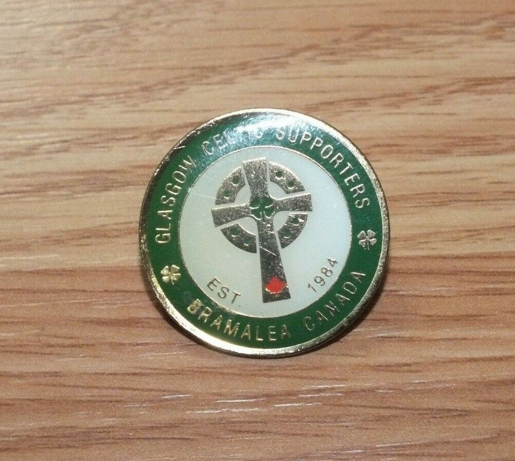 Glasgow Celtic Supporters Bramalea Canada 1984 Collectible Lapel Pin