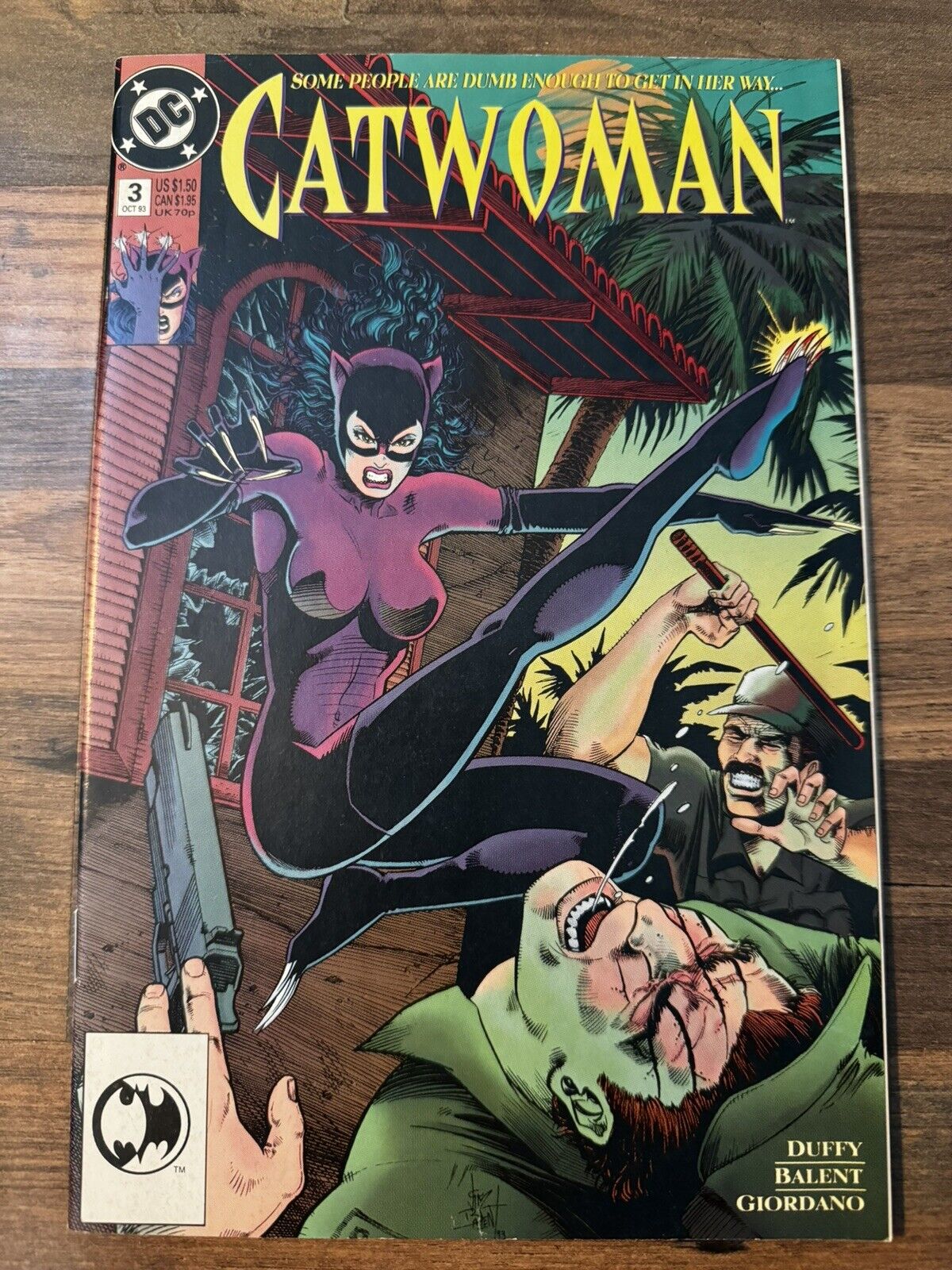 Vintage DC Comics Catwoman Issue 3 Comic Book Graphic Novel