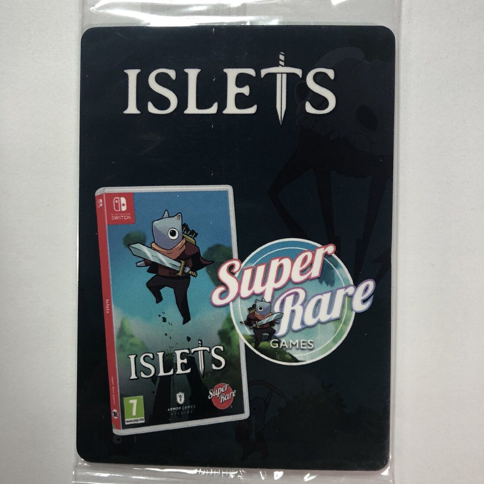 Islets Video Game Sealed 4 Trading Card Pack Super Rare Games SRG Exclusive
