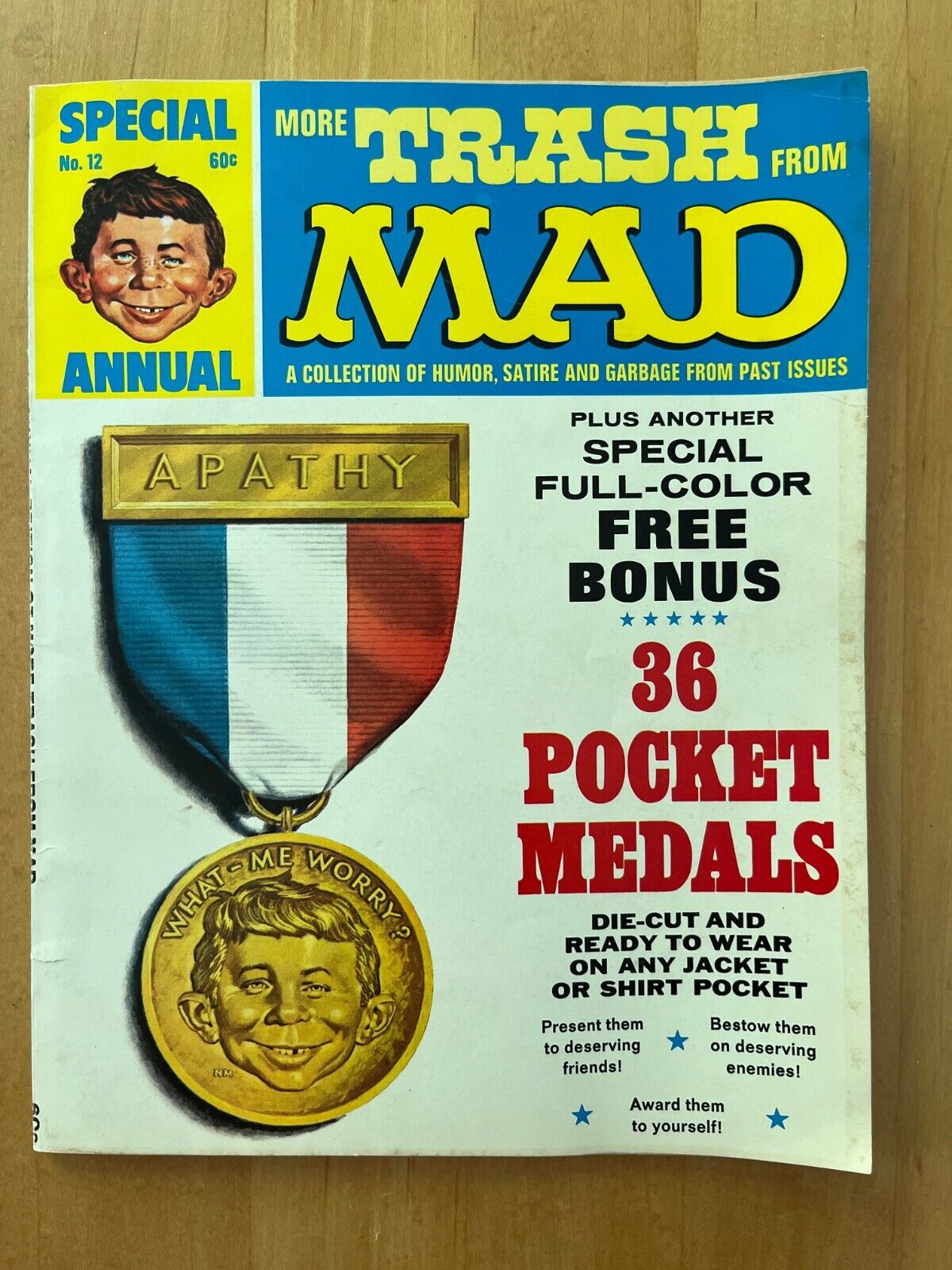 Vintage MAD Magazine 1969 Annual Special #12 More Trash From Mad
