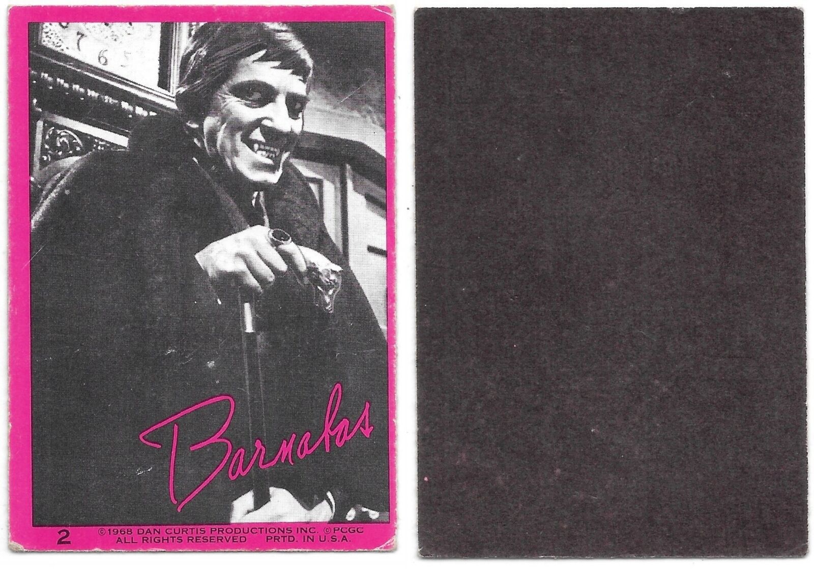 Dark Shadows TV Series Trading Cards 1st Series 1968 Philly Gum YOU CHOOSE CARD