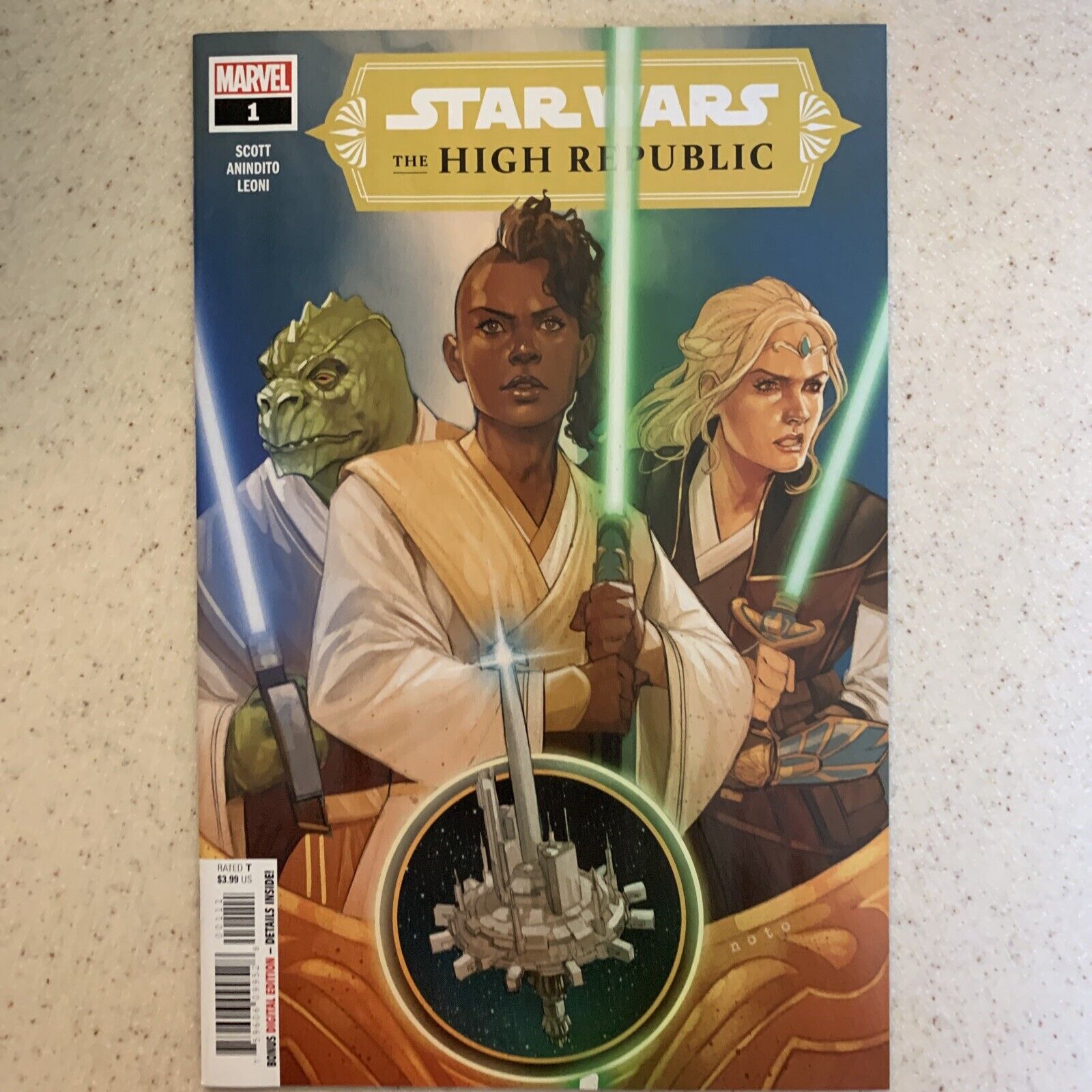Star Wars The High Republic #1 1st Print Marvel Comics 2021 Keeve Trennis