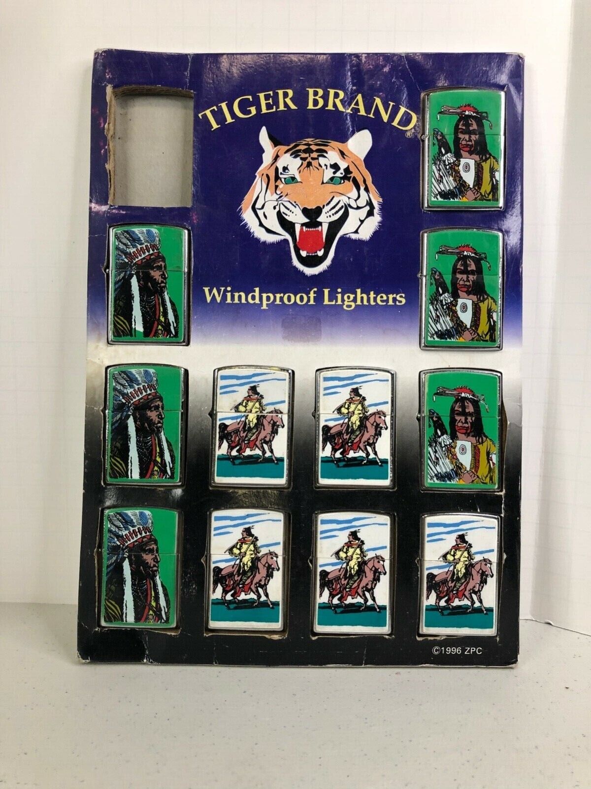 Tiger brand windproof lighters