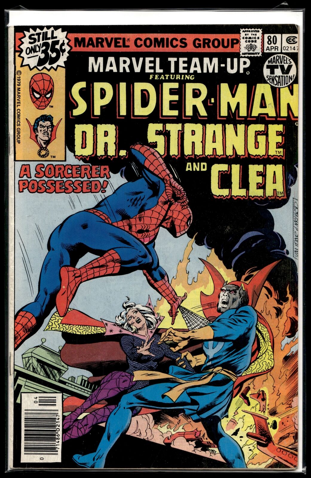 1979 Marvel Team-Up #80 Marvel Comic
