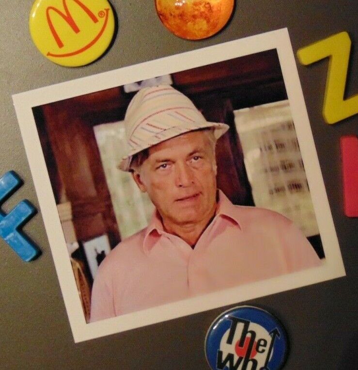 Ted Knight Fridge Magnet CADDYSHACK 1980\'s Golf Course Movie Pro Shop Hat Scene