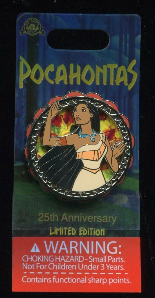 DS Pocahontas 25th Anniversary Colors of the Wind Spinner LE Disney Pin 139735
