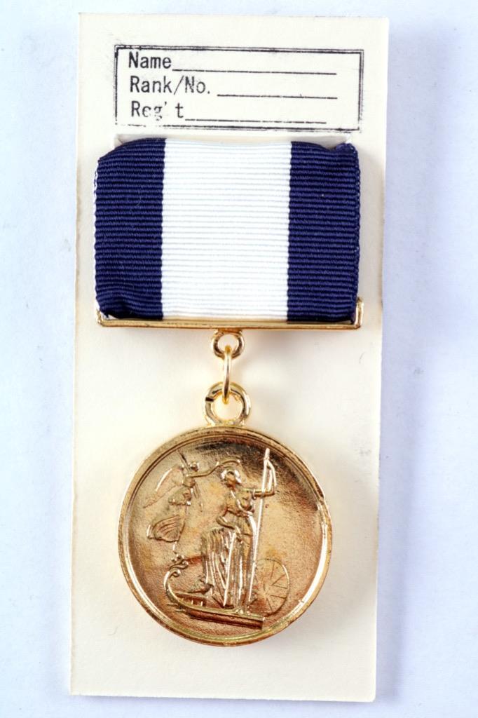 Royal Navy Gold Medal Captain Thomas Hardy HMS Victory Trafalgar Military Award