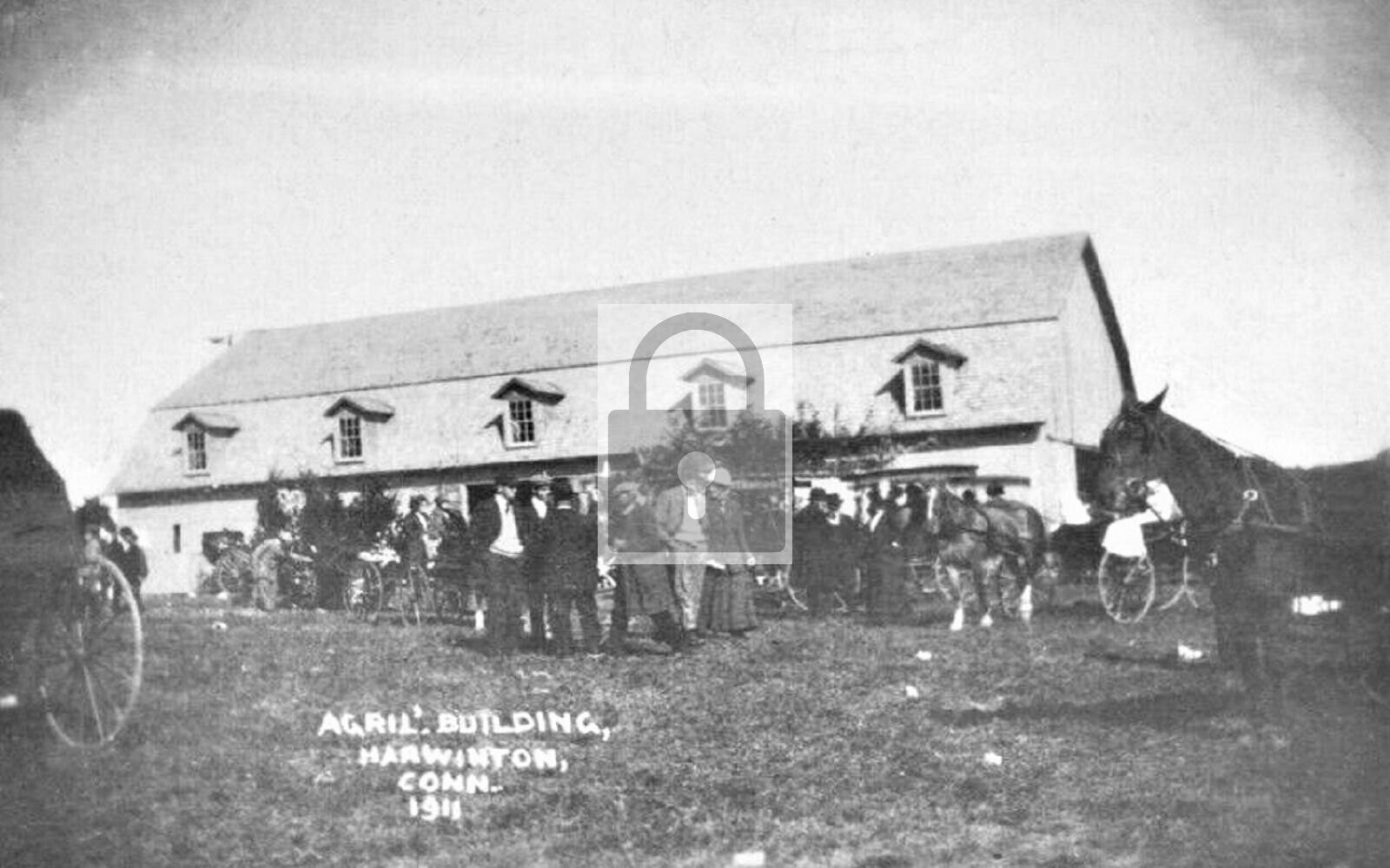 Agril Building Harwinton Connecticut CT Reprint Postcard