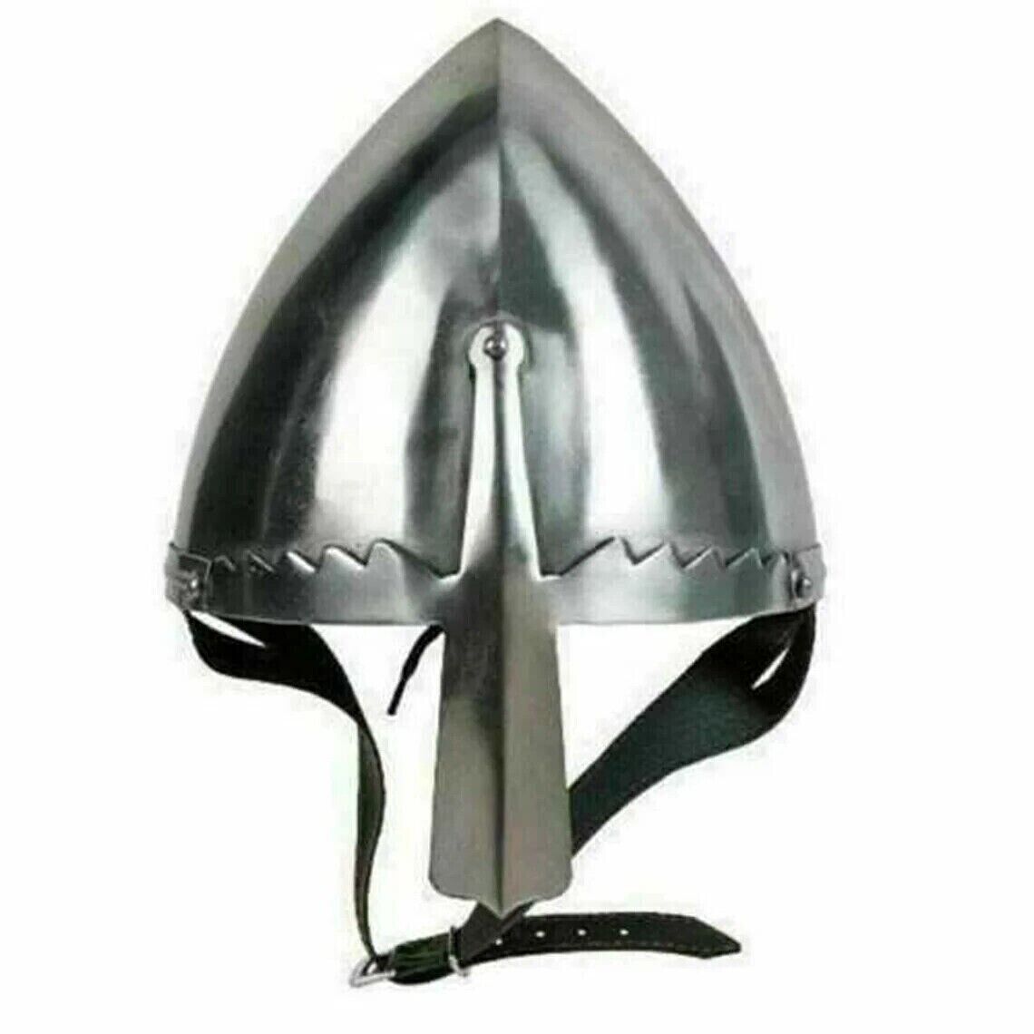 Medieval Norman Viking Nasal Helmet 18 Gauge Viking Helmet