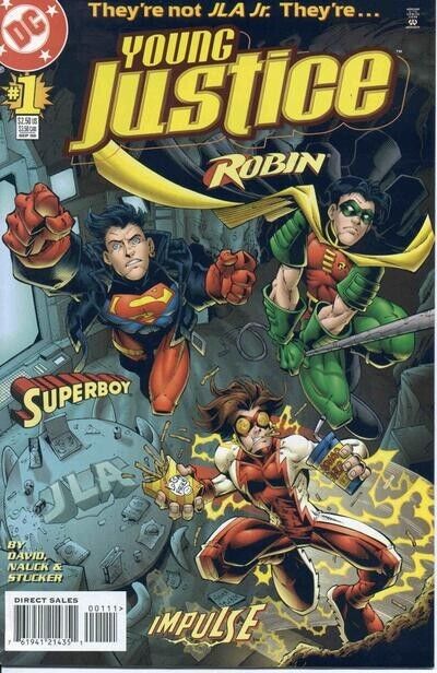 YOUNG JUSTICE Vol.1 Lot (DC Comics/1998 Series)