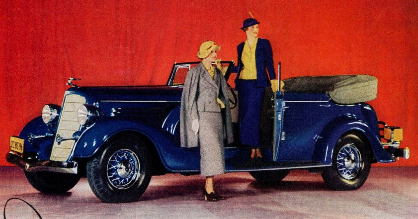 1934 Original Buick Convertible Ad. Makes The Heart Beat Faster. Glossy Color Pg