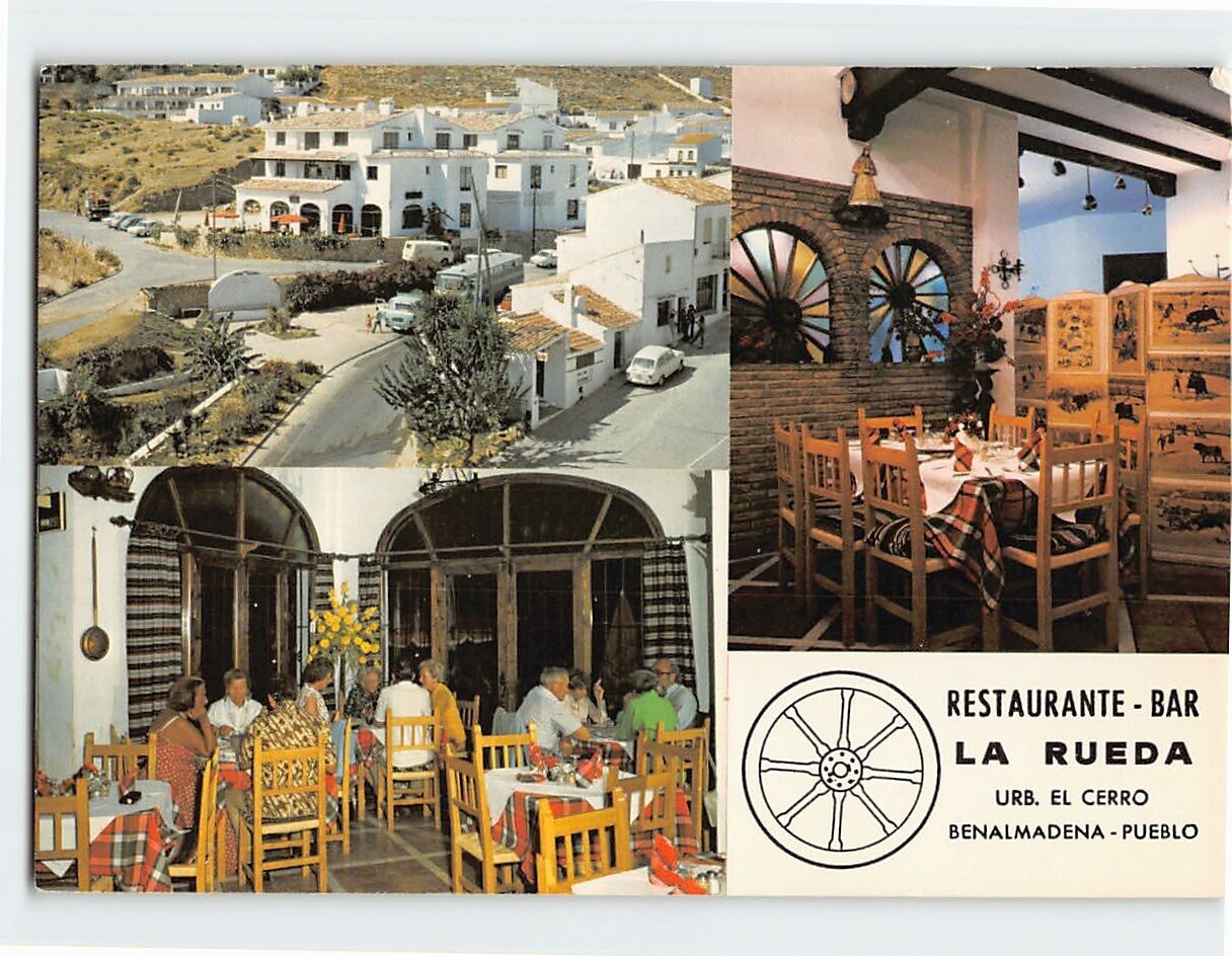Postcard Restaurante-Bar La Rueda, Benalmádena, Spain
