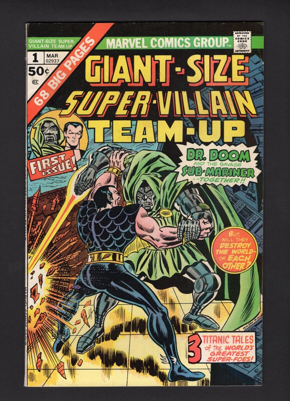 Giant-Size Super-Villain Team-Up #1 Marvel Comics
