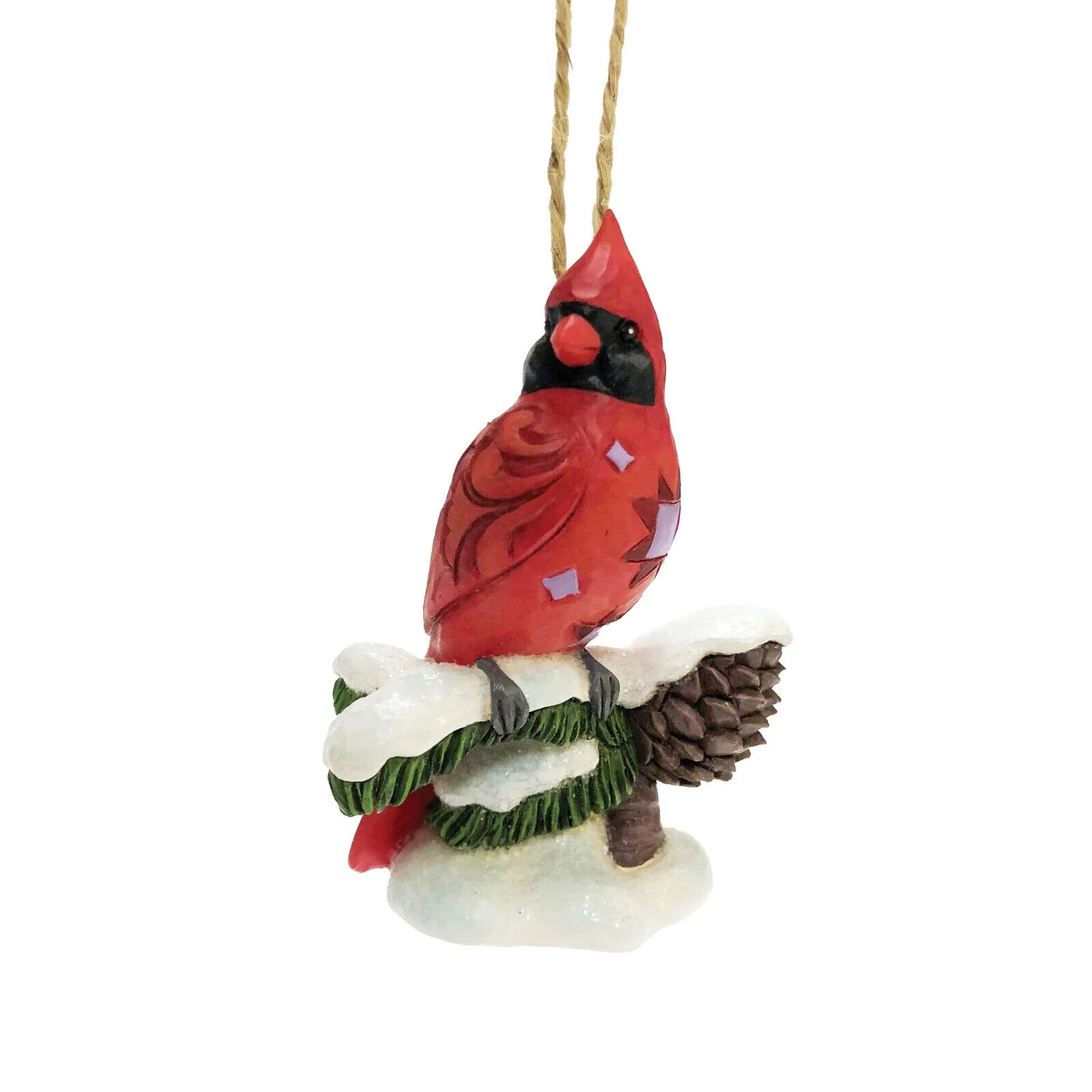 Jim Shore CARING CARDINALS WINTER BLESSING ORNAMENT 6012025 BRAND NEW 2023