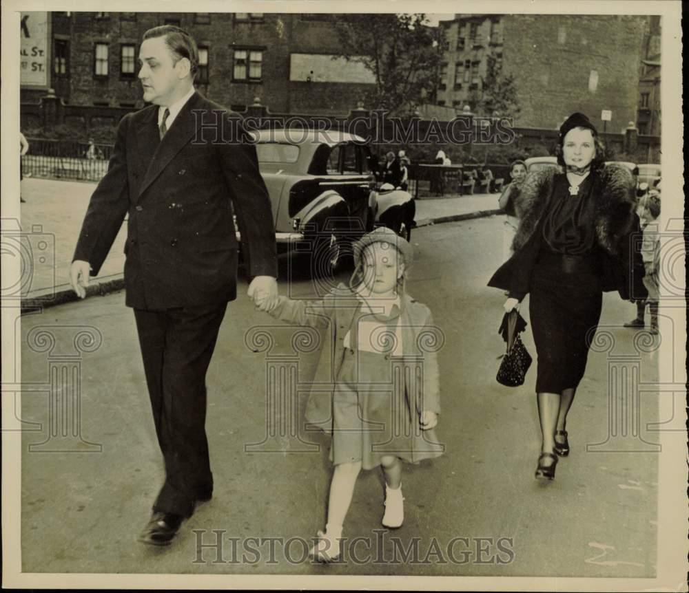 1940 Press Photo Marion Talley wins custody of daughter, Betty Ruth Eckstrom, NY