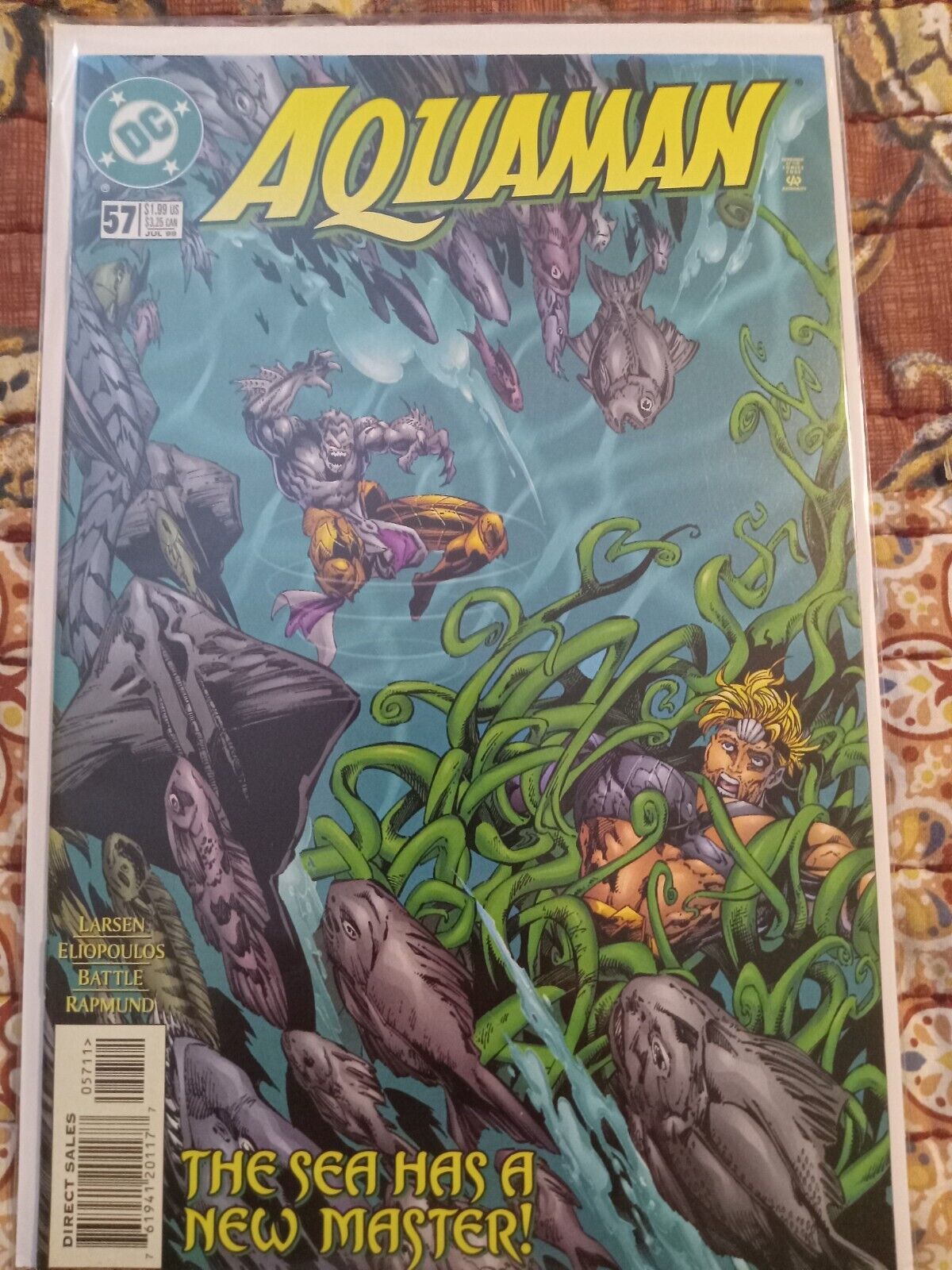 DC Comics - Aquaman 1999 issue #57 bagged and boarded