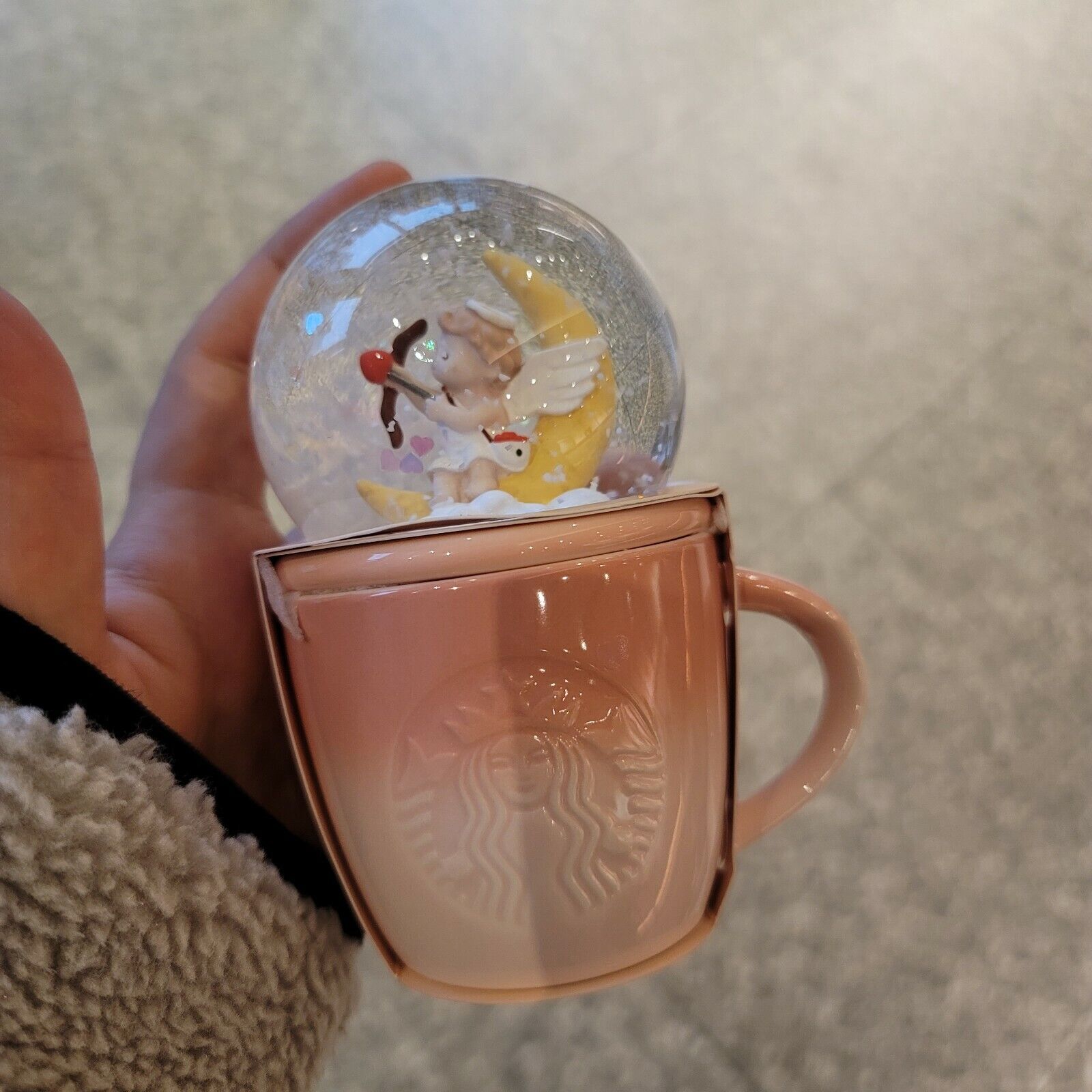 Starbucks Korea 2021 Cupid waterglobe demi mug 89ml