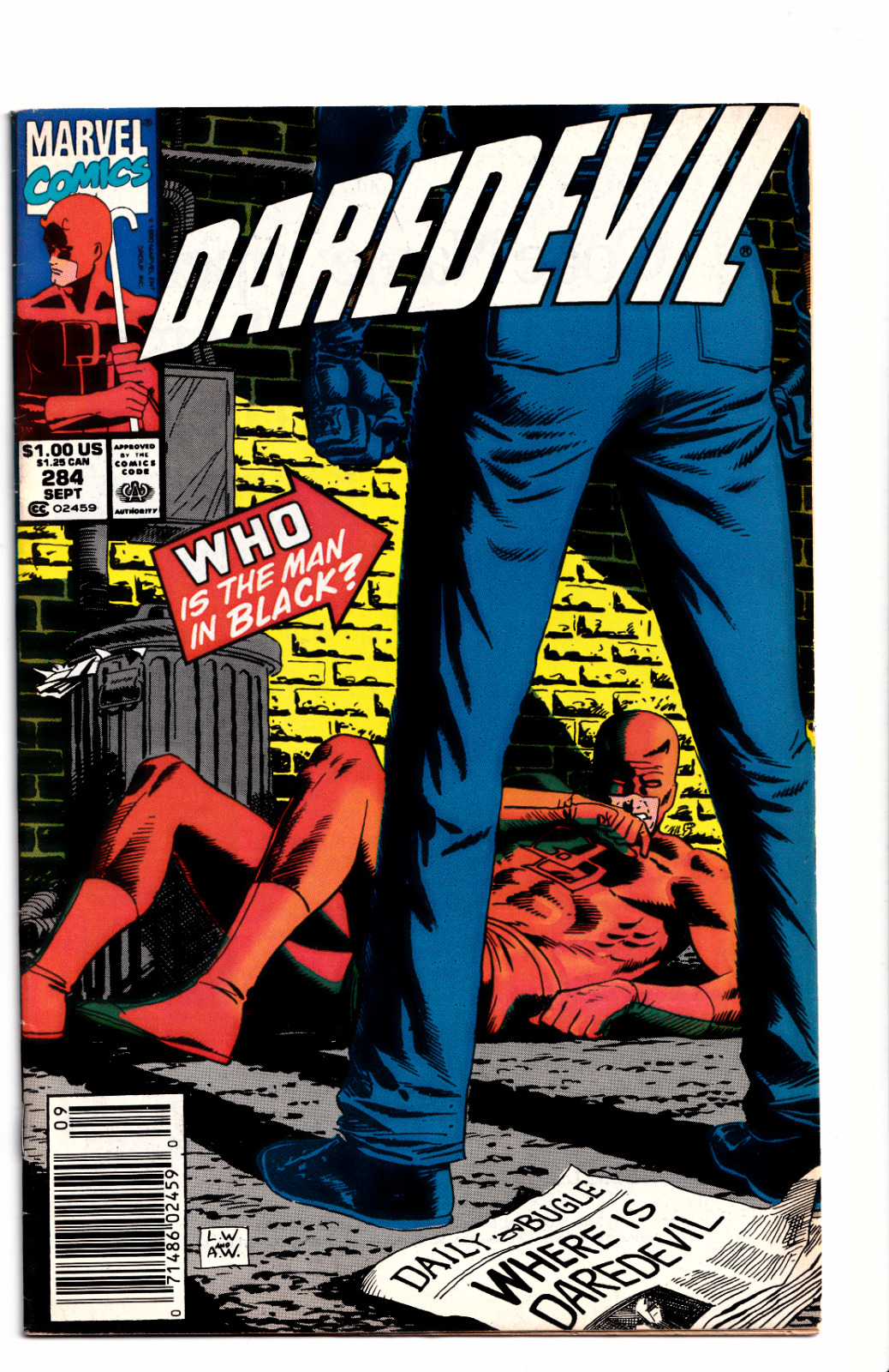 Daredevil #284 1990 Marvel Comics Comic Book 
