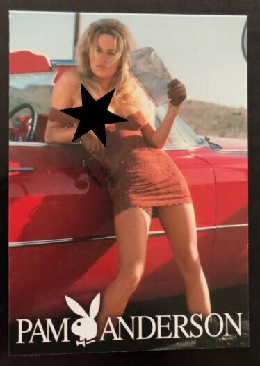 1996 Playboy Pam Anderson Sports Time Card #38