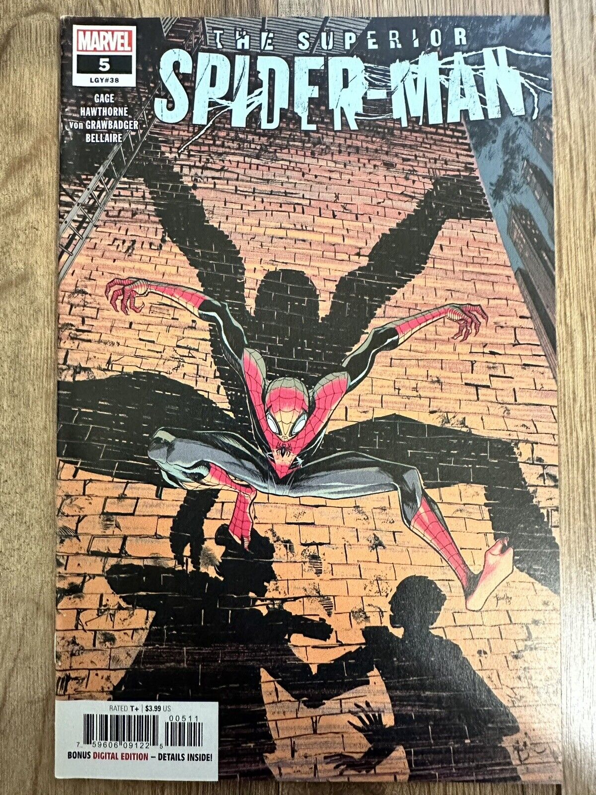 SUPERIOR SPIDER-MAN #5 (2019) NM - CHAREST COVER A - FIRST PRINT {H7}