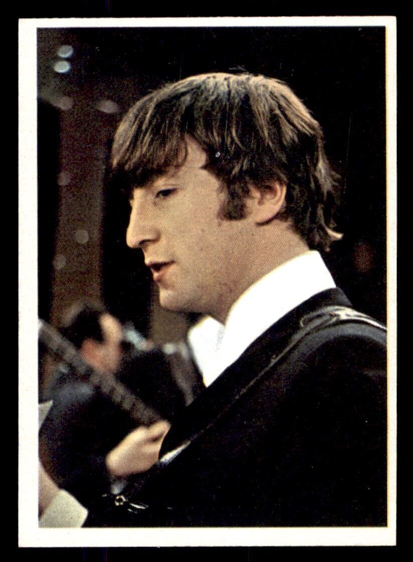 1964 Topps Beatles Color #19 John Interview NM