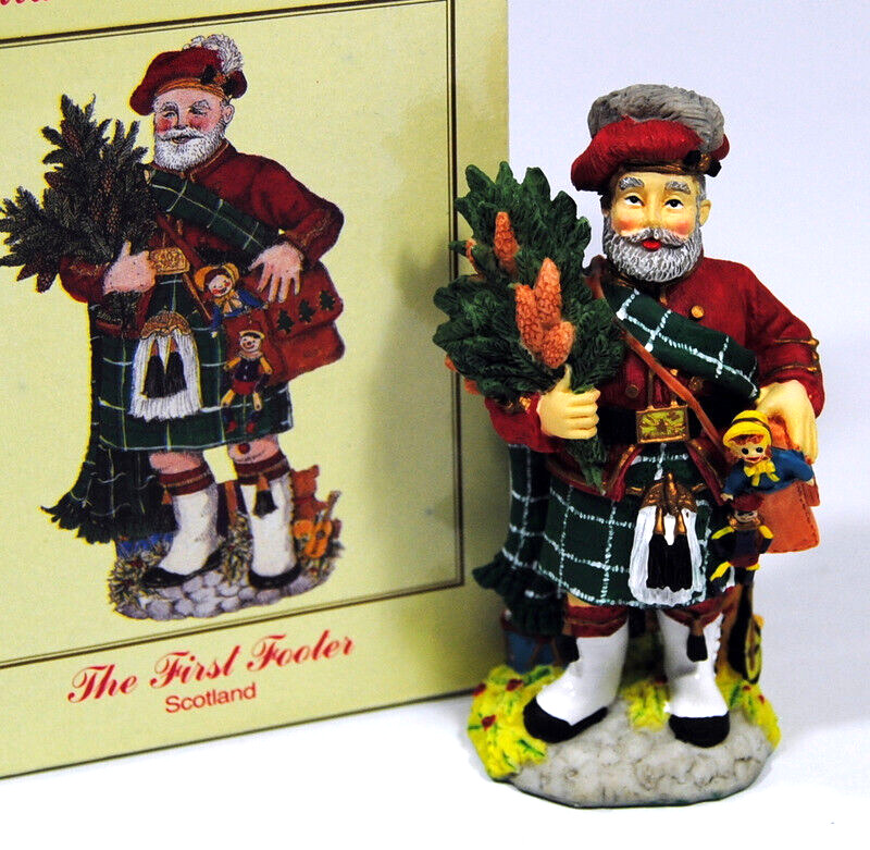 The International Santa Claus Collection The First Fooler Scotland SC27 1997