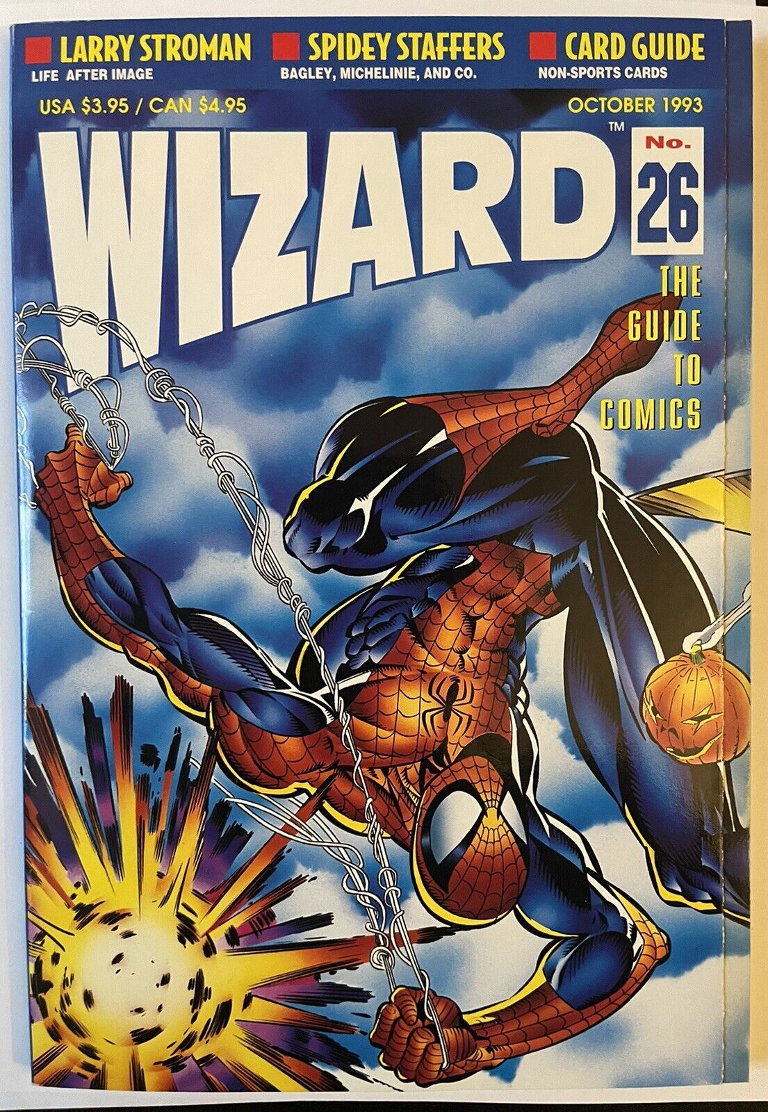 Wizard Magazine #26 • Spider-Man Cover & Poster