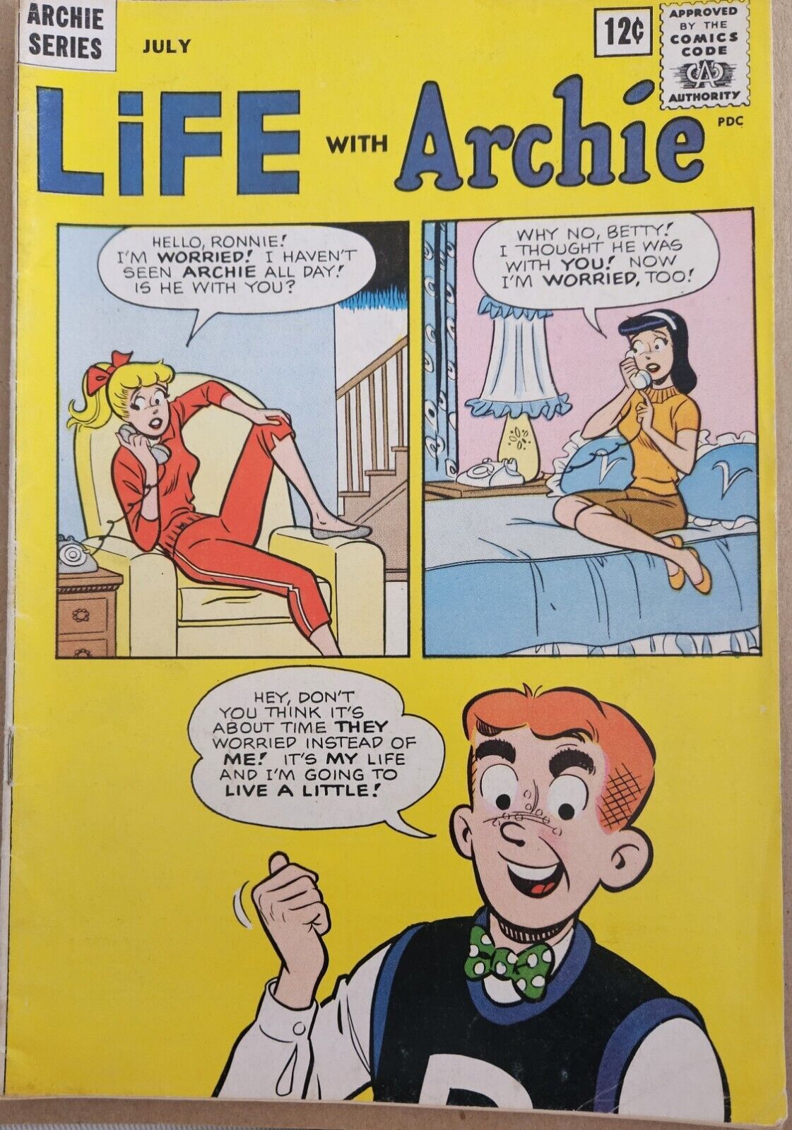 1963 Life with Archie No 24 Comic Book