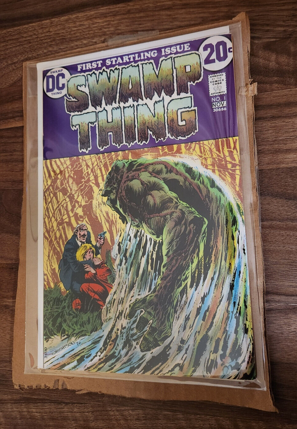 Swamp DC Thing Comic # 1 UNGRADED - DELISITING JUNE