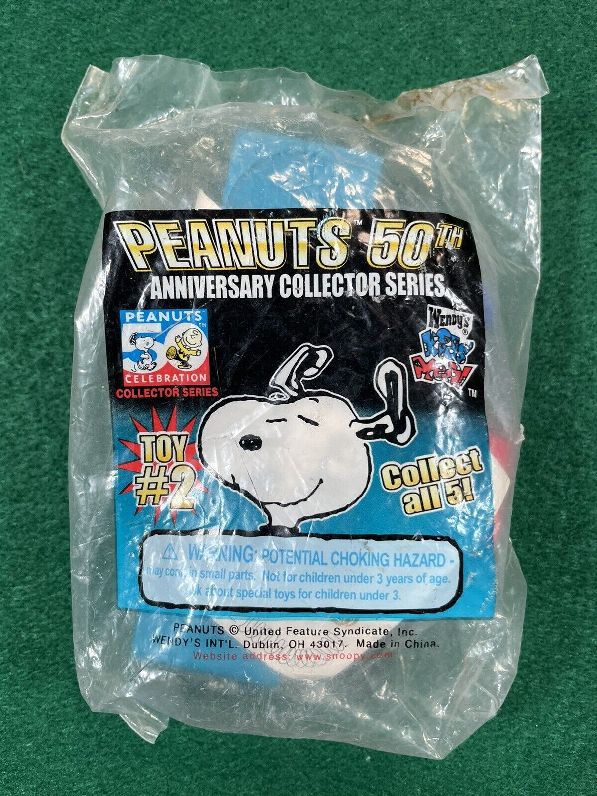 New Peanuts - 50th Anniversary Collector Series Snoopy Wendy’s Toy #2