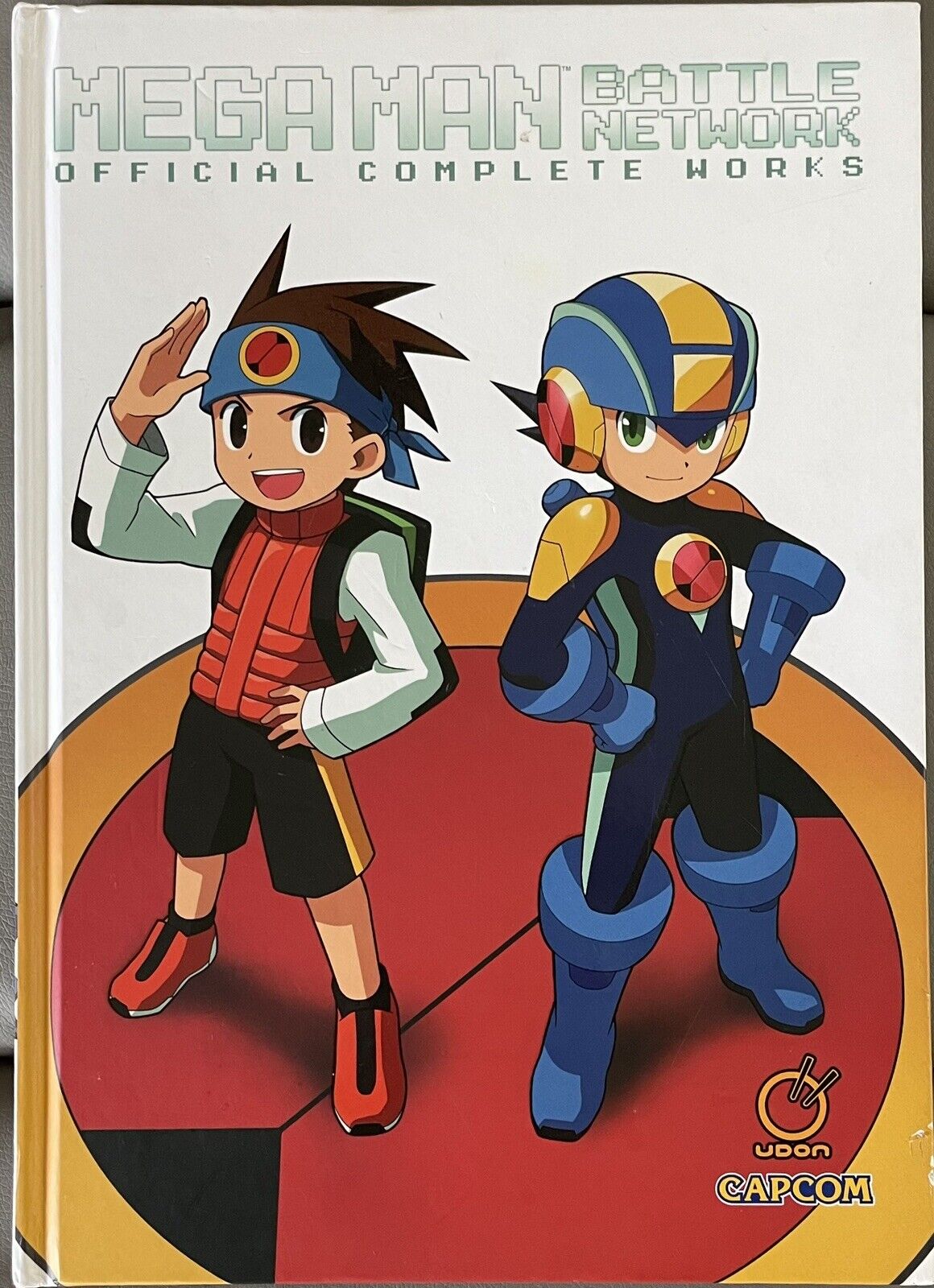Mega Man Battle Network Official Complete Works Art Book Hardcover