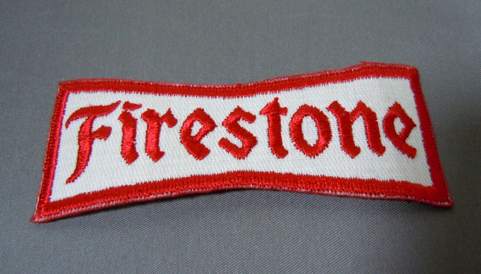 FIRESTONE Embroidered Sew-On Uniform-Jacket Patch 3 1/2\