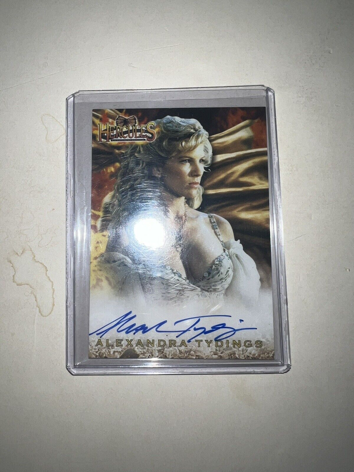 HERCULES 2001 THE COMPLETE JOURNEYS A17 ALEXANDRA TYDINGS AS APHRODITE AUTO Card