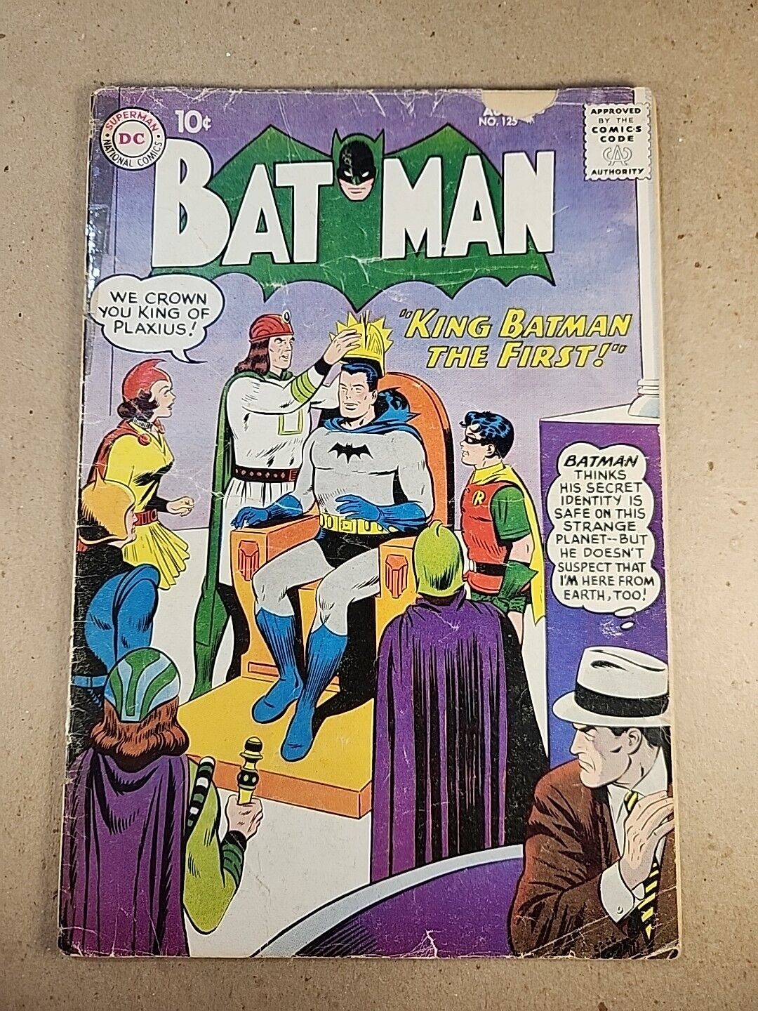 Batman #125 (1959) - Early Silver Age Batman and Robin Batwoman Appearance