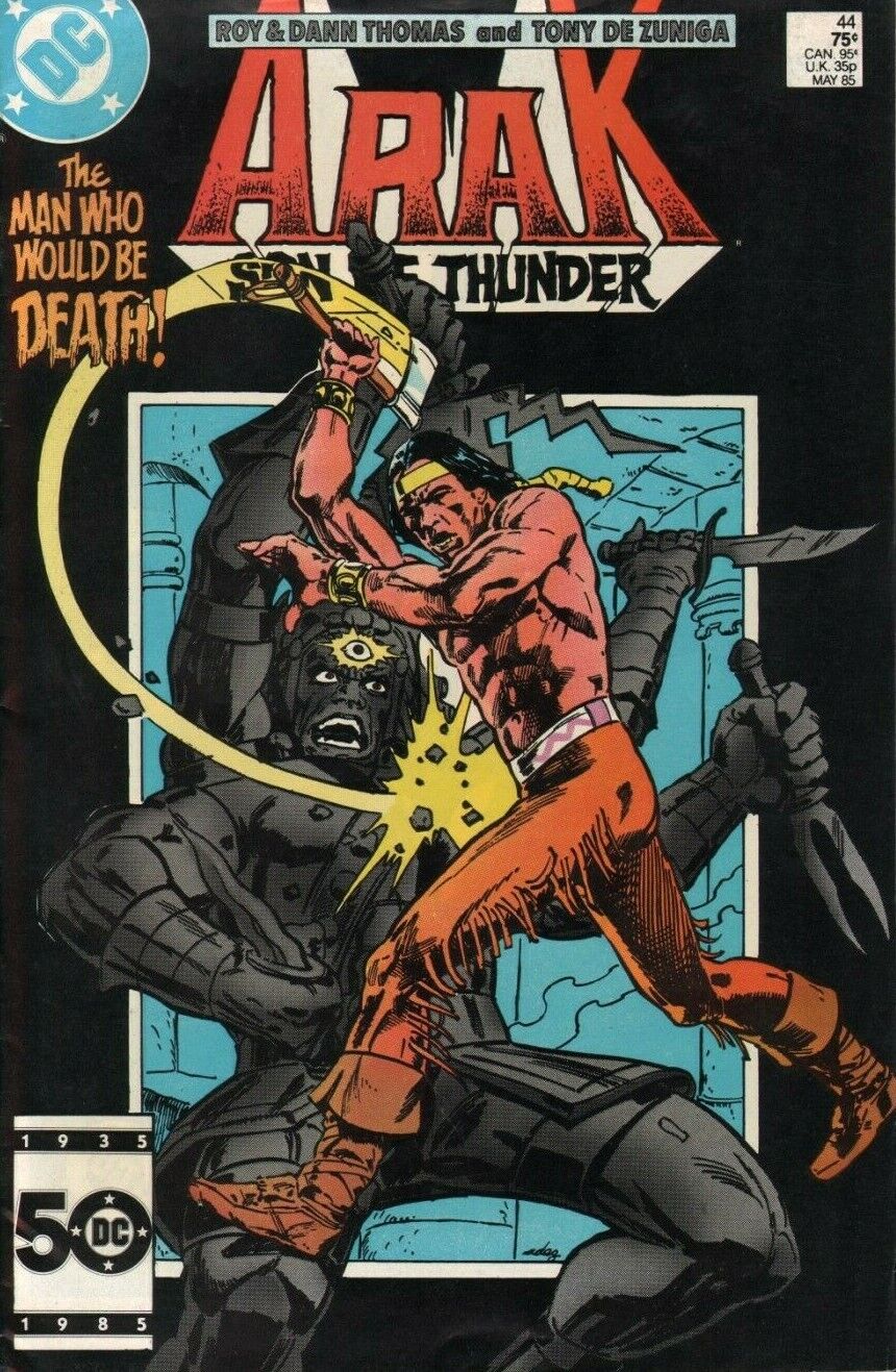 1985 May Arak Son of Thunder - DC Comic Book #44