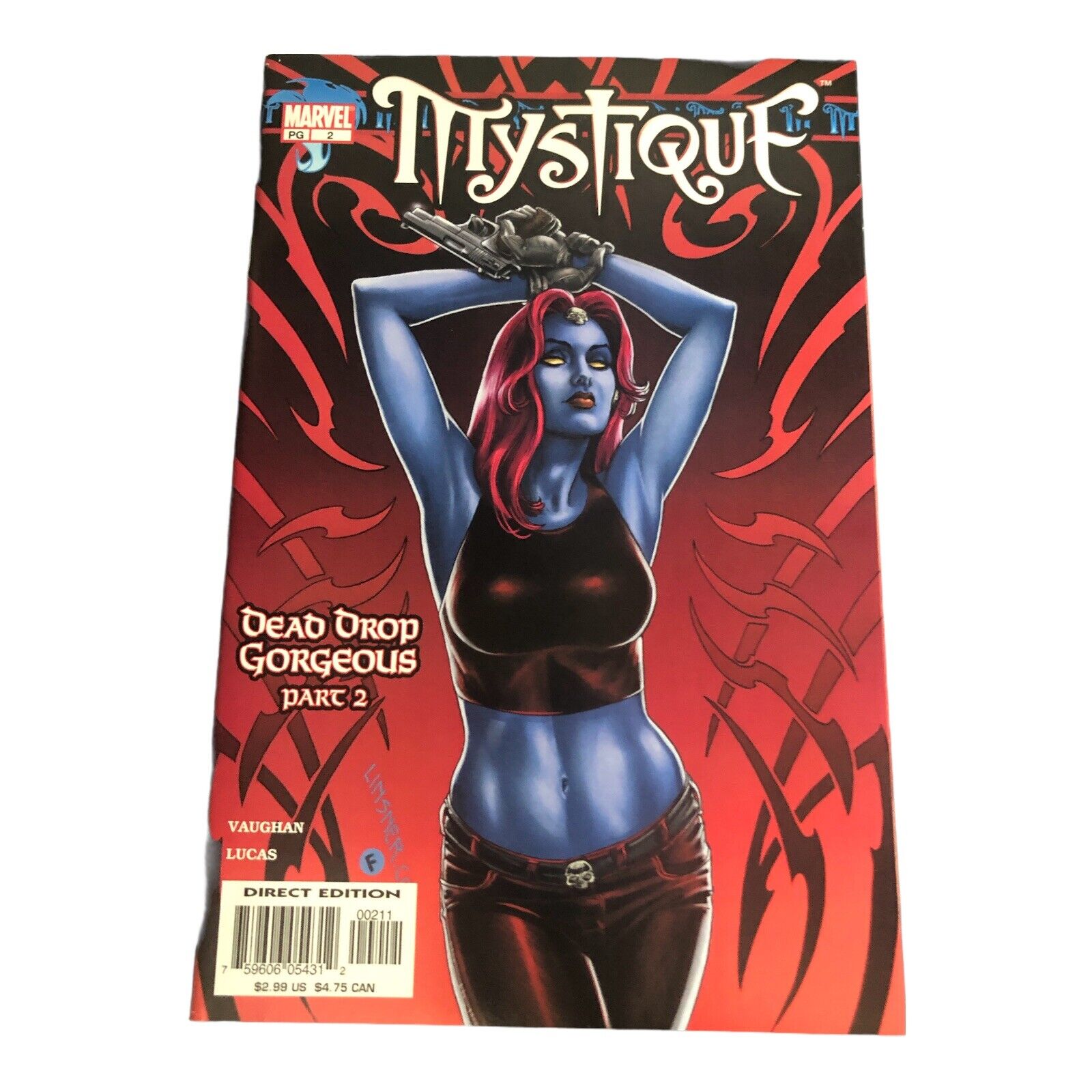 Mystique Issue # 2 Drop Dead Gorgeous 2003 Marvel Comics
