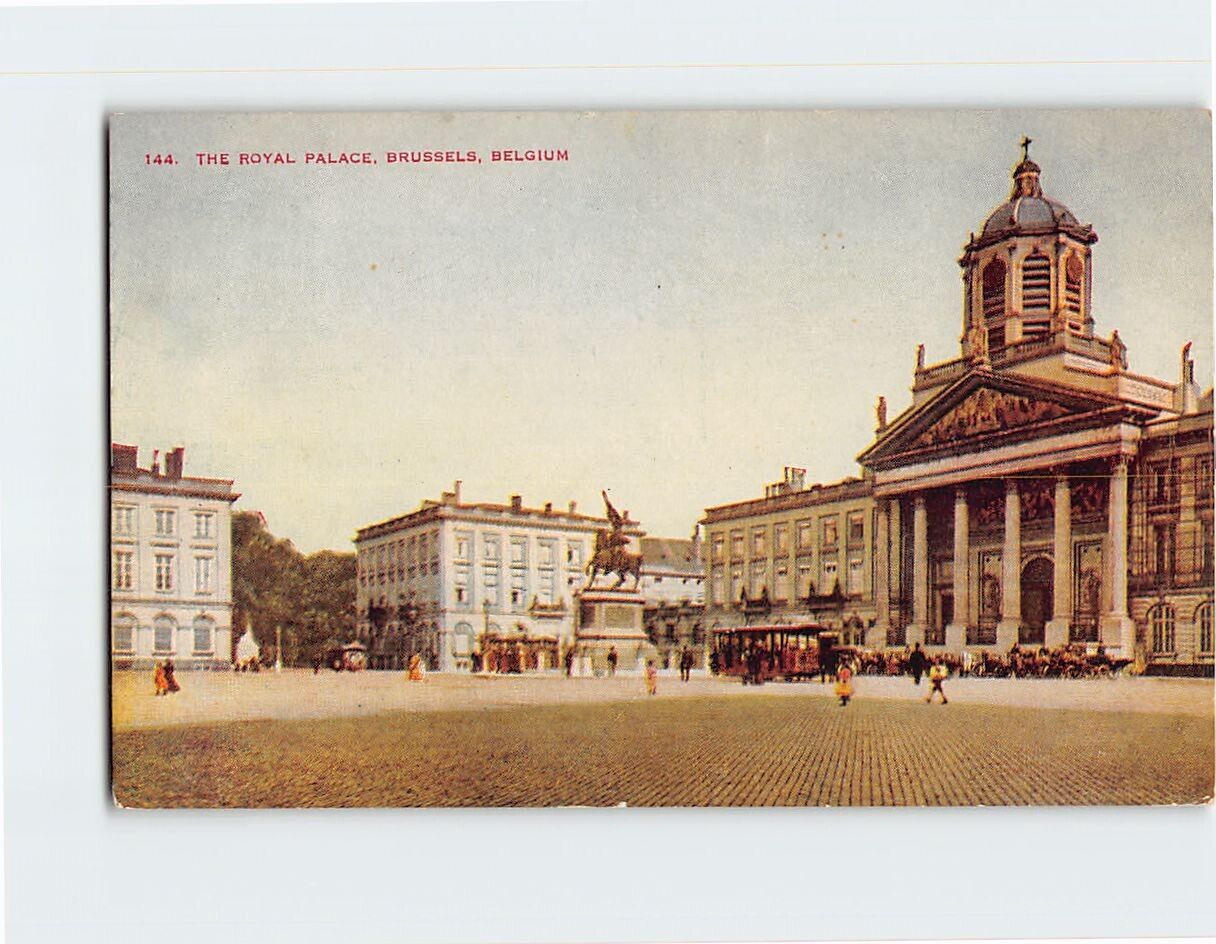 Postcard The Royal Palace Brussels Belgium