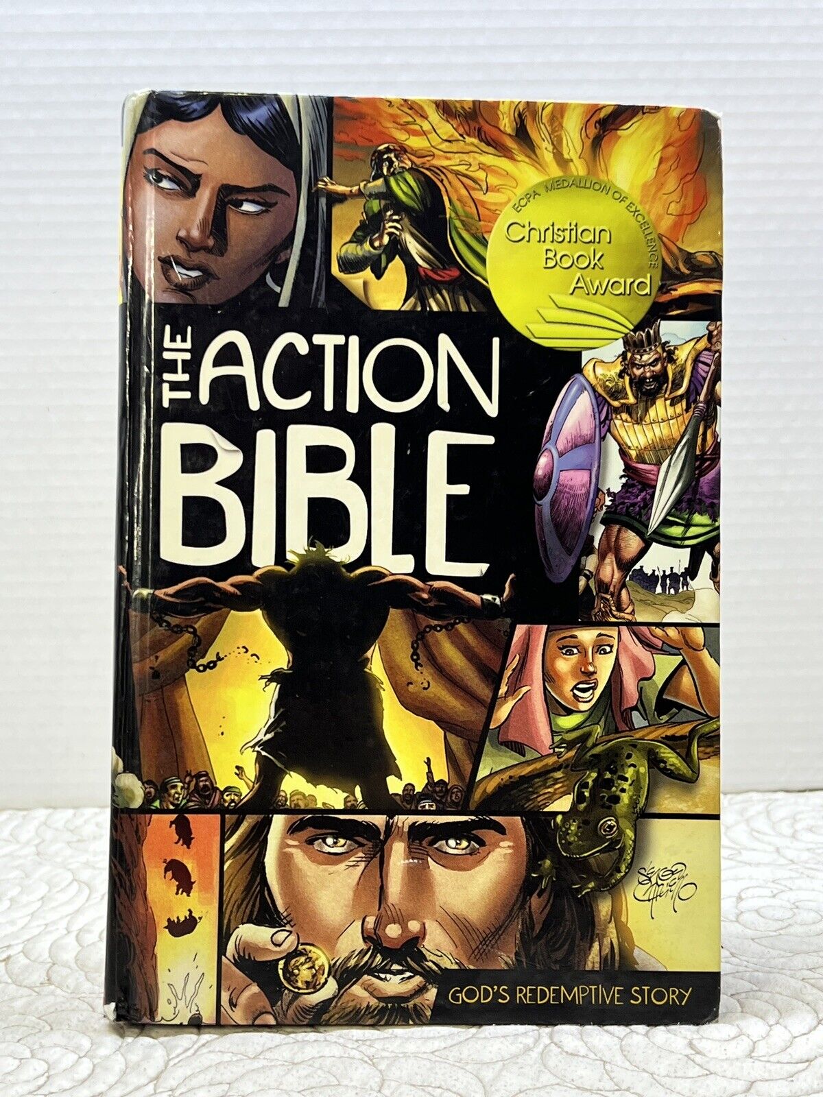 The Action Bible: God's Redemptive Story | Fully Illustrated Graphic Novel