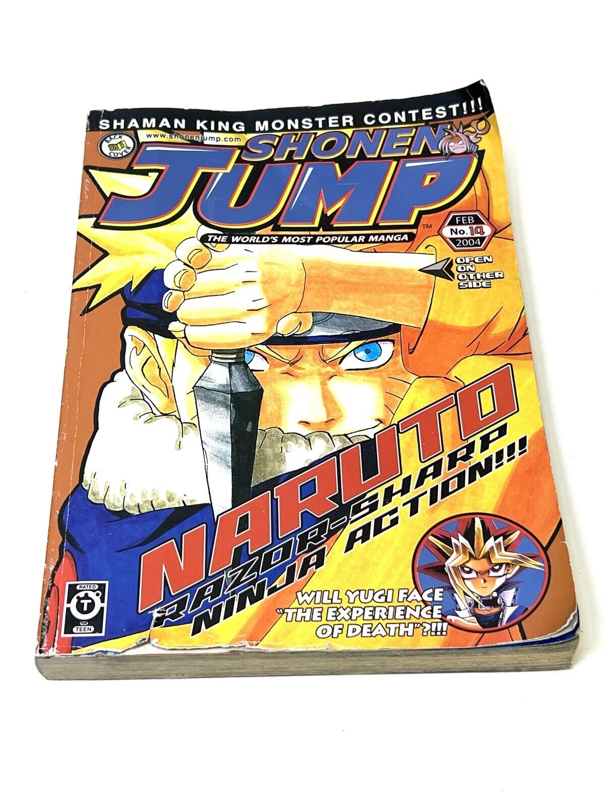 Shonen Jump Feb No. 14 2004, Naruto 