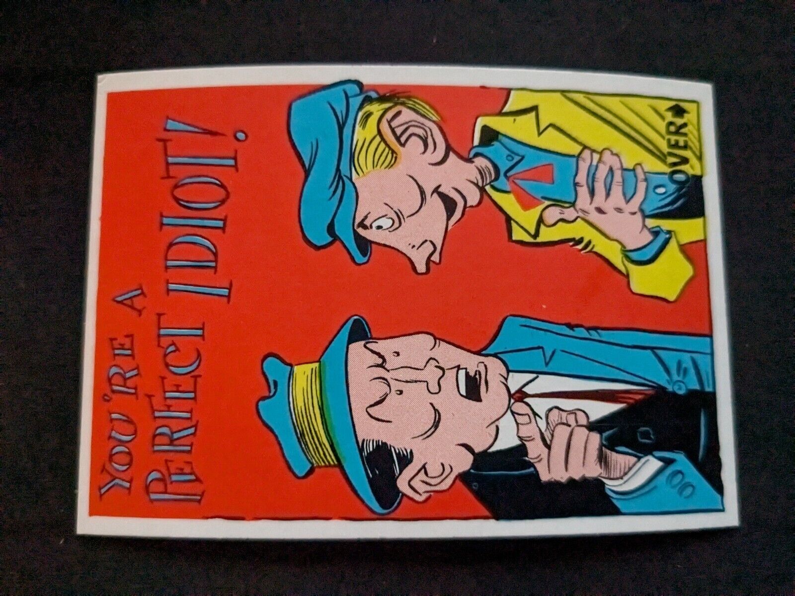 1961 Donruss Idiot Card # 61 You're a perfect idiot... (EX)