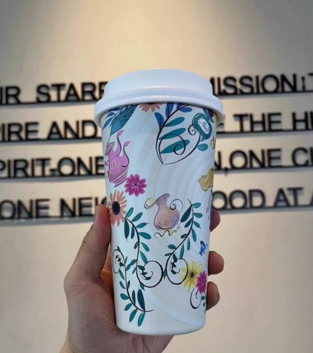 Authentic Starbucks x Disney 2024 China Alice In Wonderland Series Tumbler Cup
