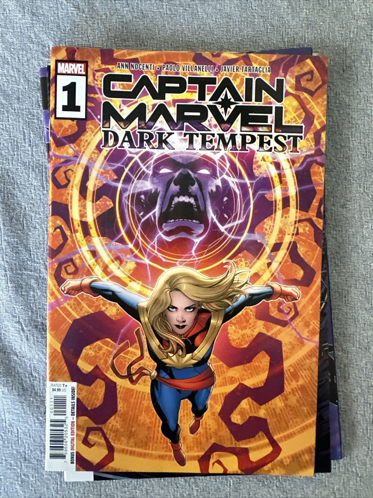 Captain Marvel Dark Tempest 1-5 Complete Mini Series Marvel Comic lot
