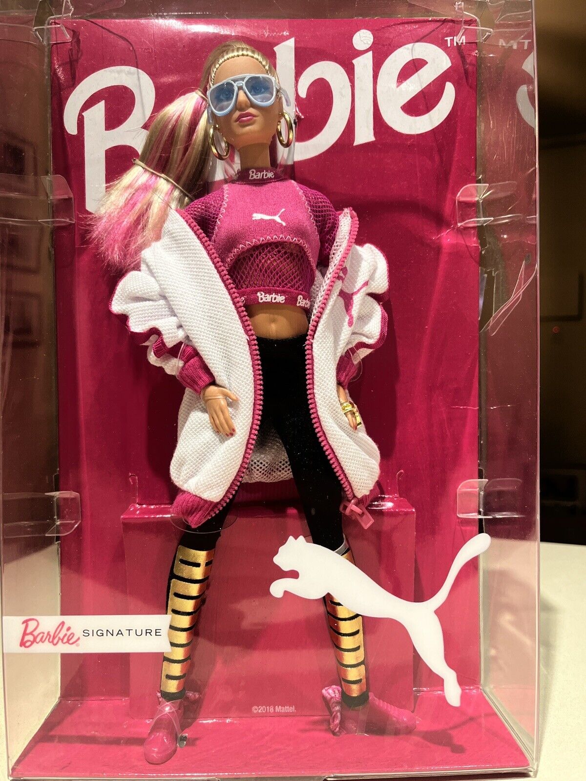 Barbie Signature Puma 50th Anniversary Doll Black Label 2018 Mattel