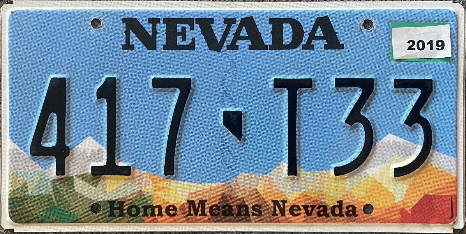 $13.98  @@ 2019 Nevada License Plate EXPIRED