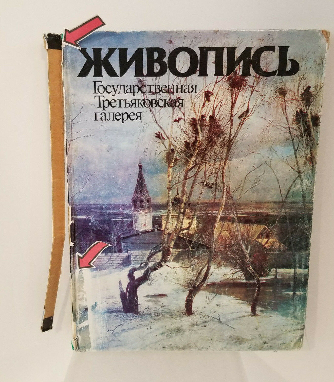 Tretyako Gallery Art Book Moscow  1981 Третьяковская галерея  Color Photos