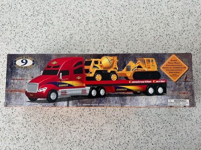 SUNOCO 2002 Construction Carrier Truck Ninth Of A Series New In Box, 