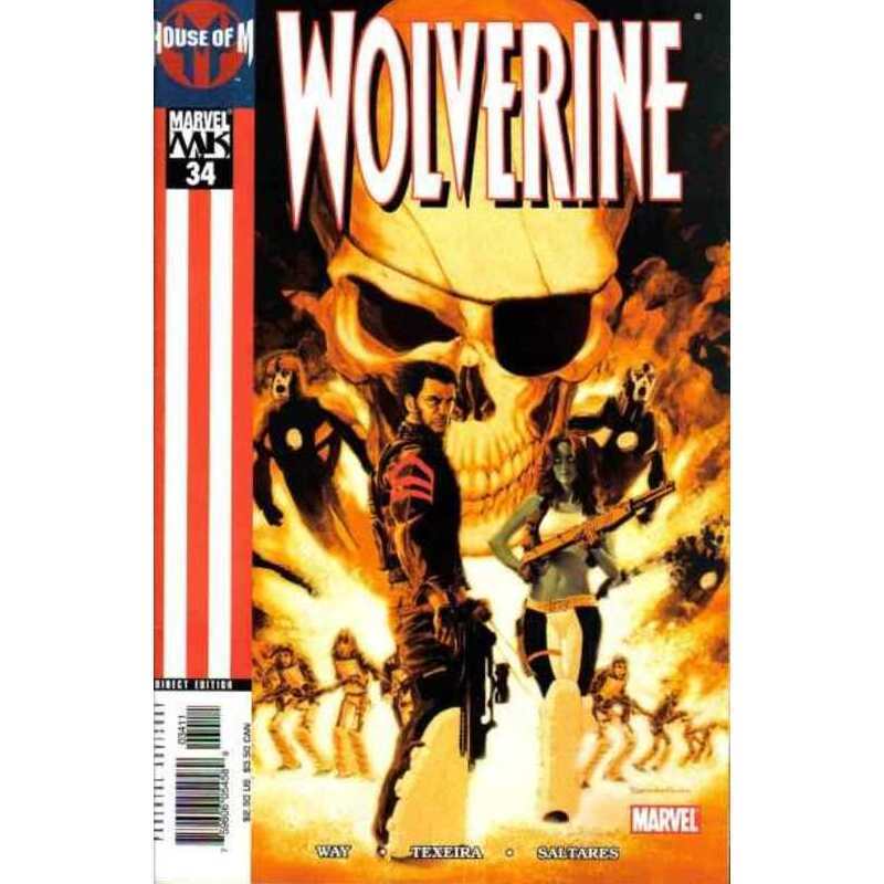 Wolverine (2003 series) #34 in Near Mint condition. Marvel comics [s&
